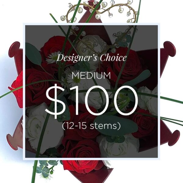 Designers Choice Medium 12 15 Stems 100